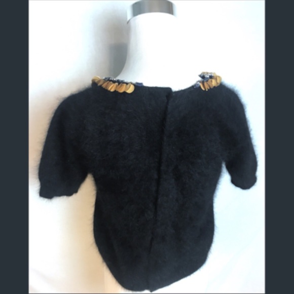 Cory Lynn Coulter Black Cashmere Blend Sweater - Picture 5 of 5